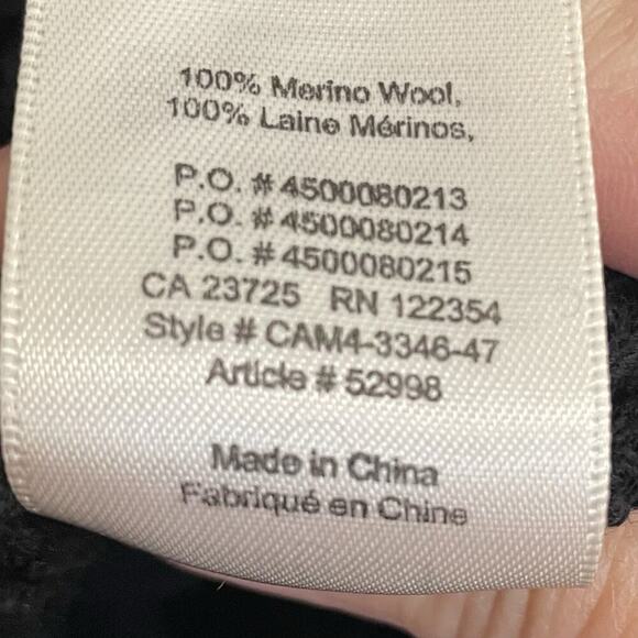 Aritzia Wilfred Durandal Sweater Vest Tunic 100% Merino Wool Small Chunk… - Picture 9 of 9